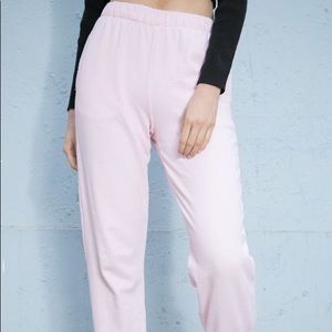 Brandy Melville Rosa Sweatpants